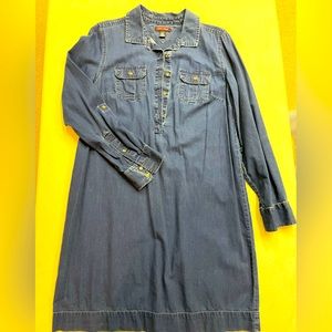 Denim dress